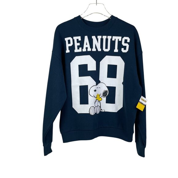 Peanuts Tops - Peanuts Snoopy Double Sided Sweatshirt Women’s Size S NWT